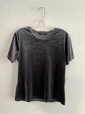 Impressions Short Sleeve Velvet Tee